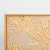 Raffya Embroidered Square Wall Art